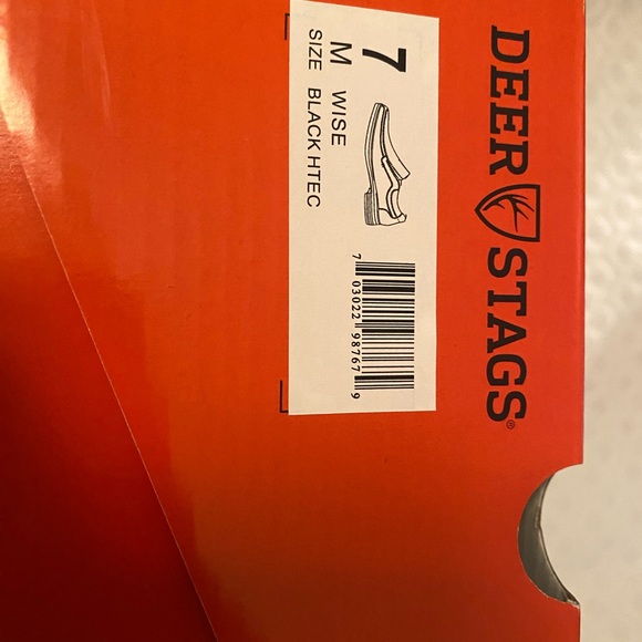 Men’s Deer Stag Black Dress Shoe - Picture 3 of 3